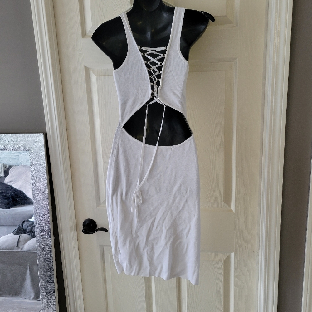 Great all around white dress from Revamped. Size L